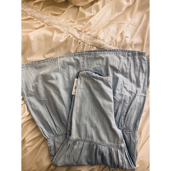 Sold❌❌❌New Free People Stargazing Tiered Denim - Picture 6 of 10